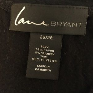 Lane Bryant Tops - Lane Bryant Asymmetrical Black V neck Tunic 26/28 Lane Bryant Tops - Lane Bryant Asymmetrical Black V neck Tunic 26/28